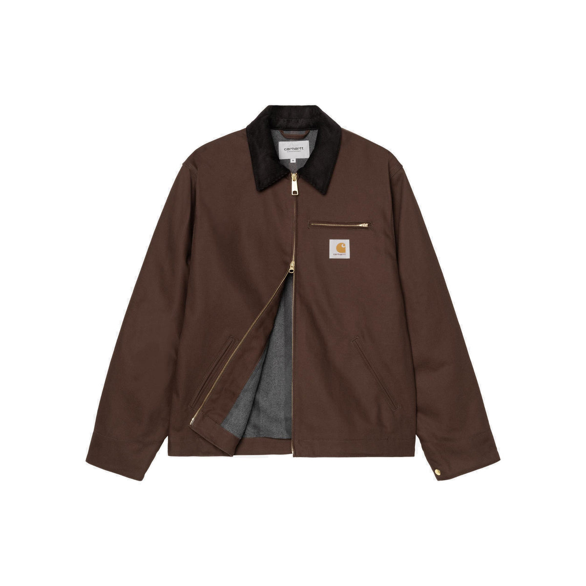Detroit Jacket tobacco / black rigid
