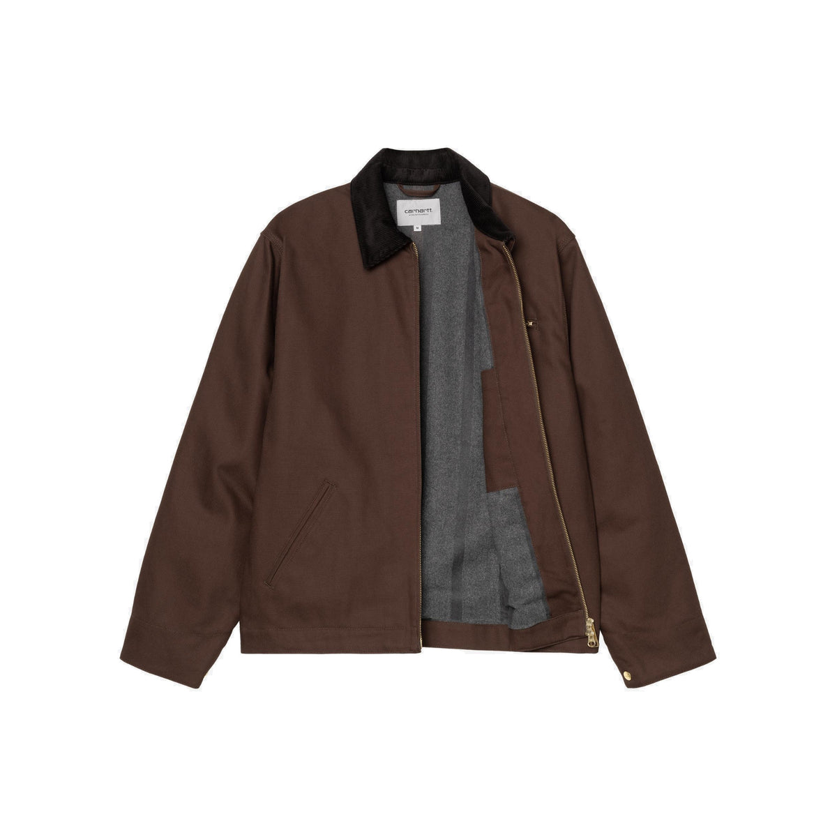 Detroit Jacket tobacco / black rigid