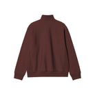 Half Zip American Script Sweat amarone