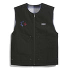 Gonz Plaid Vest Black