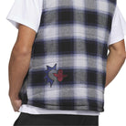 Gonz Plaid Vest Black