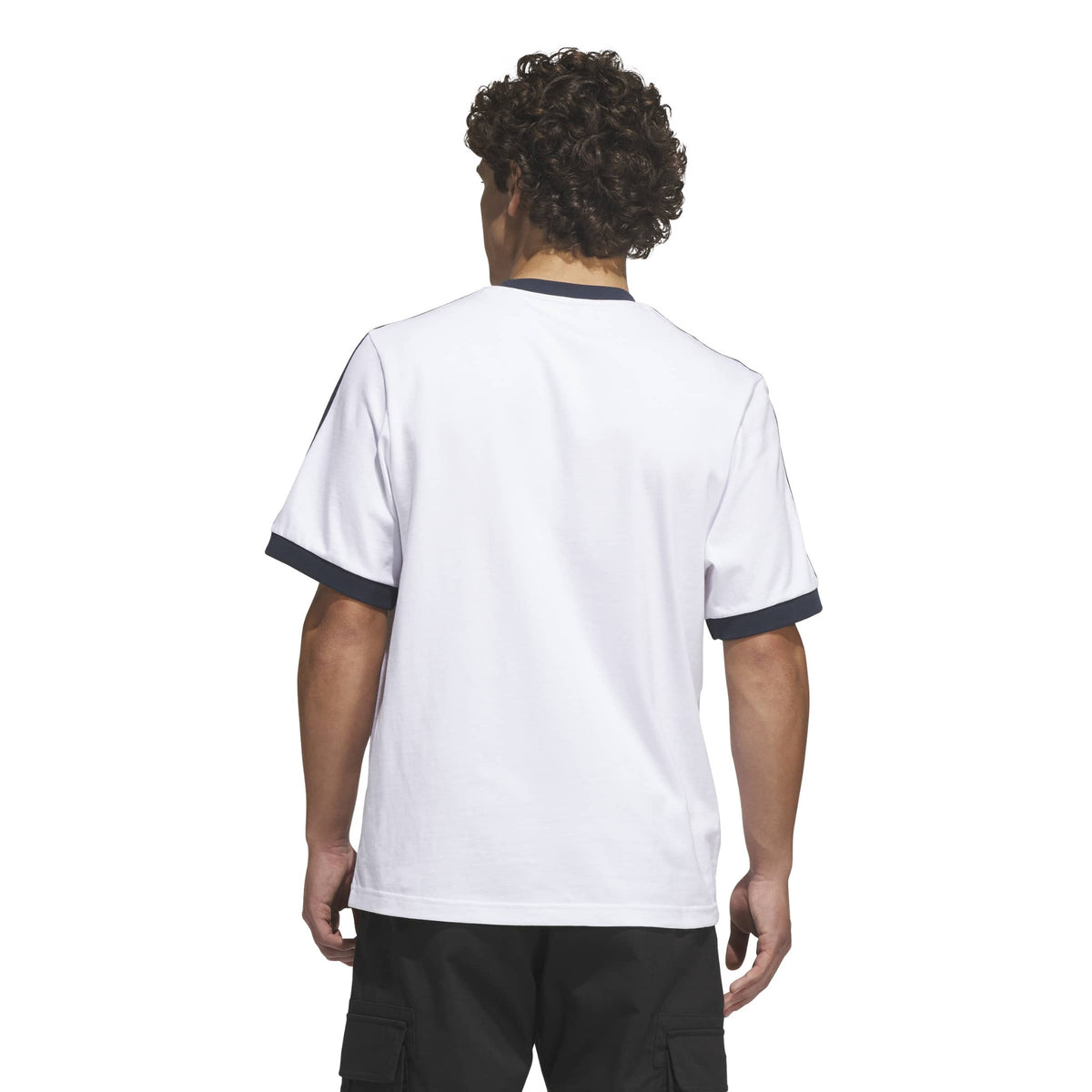 Adidas Skateboarding Ringer T-Shirt white aurora ink
