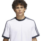 Adidas Skateboarding Ringer T-Shirt white aurora ink