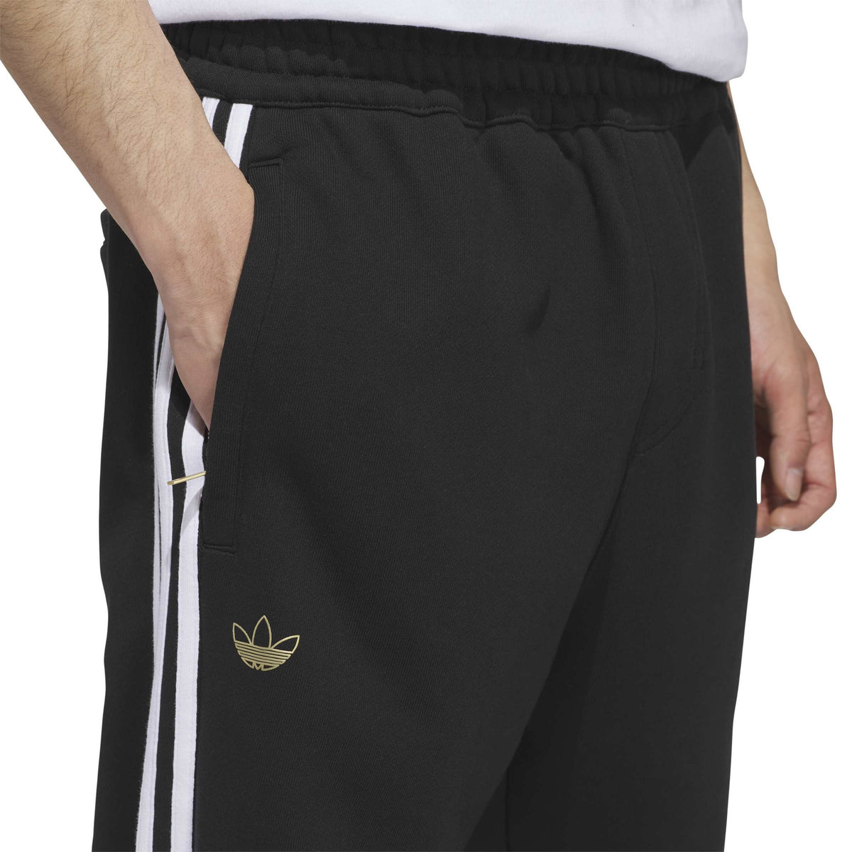 Adidas Tyshawn Trackpant black white