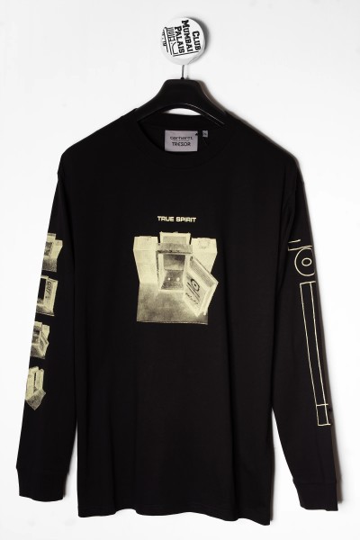 Carhartt WIP Tresor True Spirit L/S T-Shirt black Longsleeves und Streetwear jetzt hier bestellen!