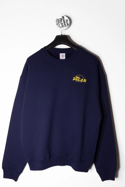 Polar Skate Co Dave Crewneck Dreams dark blue