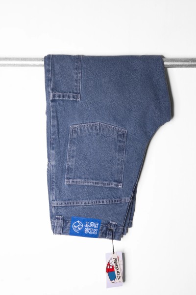 Big Boy Work Pant blue wash