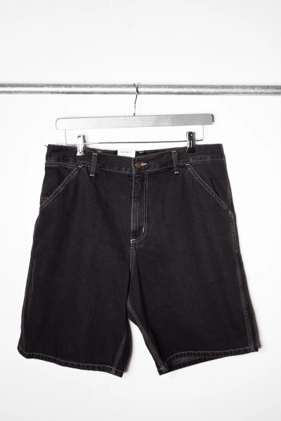 Carhartt Simple Short black heavy stone wash